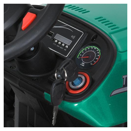 Дитячий електромобіль Трактор Bambi M 5772EBR-4, зображення 7
