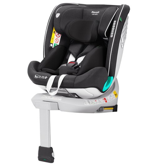 Автокрісло CARRELLO Revolt CRL-15805 Space Black i-Size 40-150см ISOFIX, поворот, опор.стійка /1/