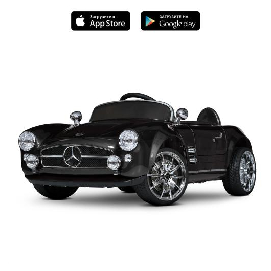 Дитячий електромобіль Bambi M 6040EBLR-2 Mercedes, зображення 2