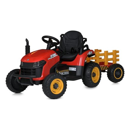 Дитячий електромобіль Bambi M 5111EBLR-3 трактор із причепом