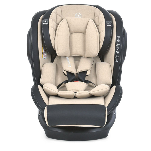 Детское автокресло El Camino ME 1045 EVOLUTION 2 360° Melange Beige, изображение 2