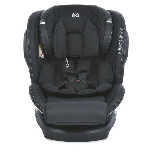 Детское автокресло El Camino ME 1045 EVOLUTION 2 360° Melange Black, изображение 2