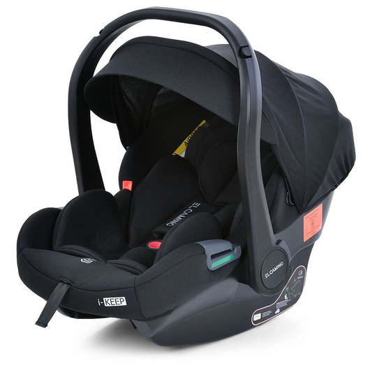 Дитяче автокрісло El Camino ME 1186 i-KEEP Melange Jet Black