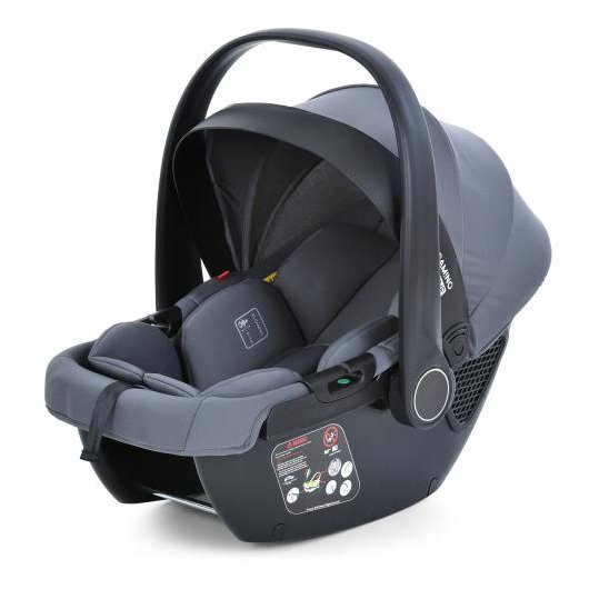Дитяче автокрісло El Camino ME 1176 i-LINE Melange Gray, зображення 2