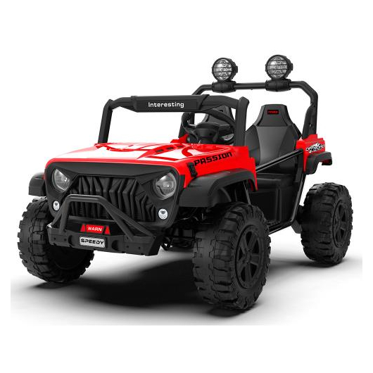 Дитячий електромобіль Джип Bambi M 6206EBLR-3(24V), зображення 2