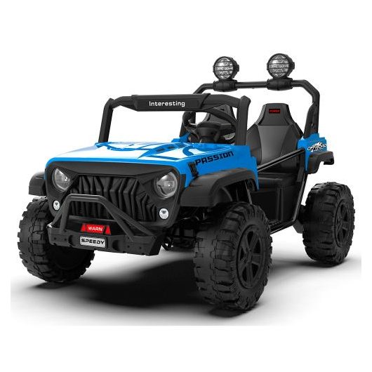 Дитячий електромобіль Джип Bambi M 6206EBLR-4(24V), зображення 2