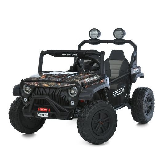Дитячий електромобіль Джип Bambi M 6206EBLRS-18(24V), зображення 2
