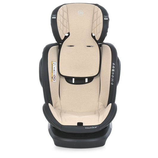 Дитяче автокрісло ME 1045 EVOLUTION 2 360° Melange Beige, зображення 4