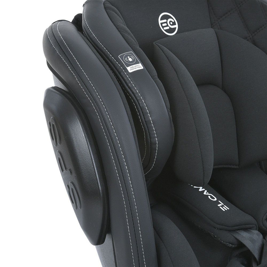 Дитяче автокрісло El Camino ME 1045 EVOLUTION 2 360° Melange Black, зображення 8