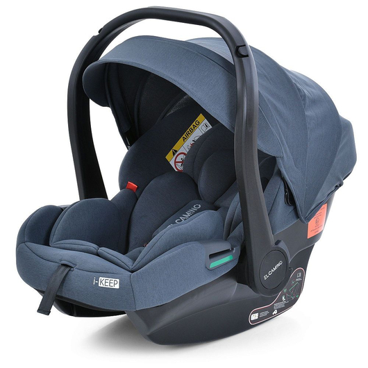 Дитяче автокрісло El Camino ME 1186 i-KEEP Melange Midnight Gray