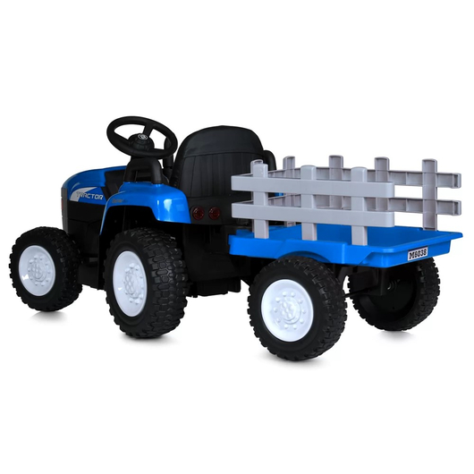 Детский электромобиль Bambi M 6038EBLR-4 Трактор, изображение 3