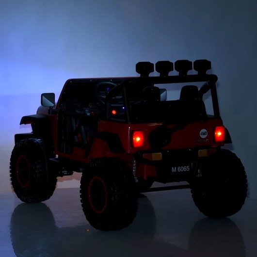 Дитячий електромобіль Джип Bambi M 6065EBLR-11, зображення 11