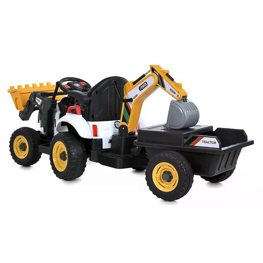 Дитячий електромобіль Трактор Bambi M 6027EBLR-1, зображення 2