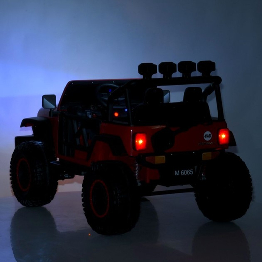 Дитячий електромобіль Джип Bambi M 6065EBLR-1, зображення 11