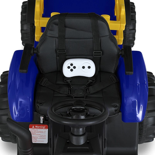 Дитячий електромобіль Bambi M 5852EBLR-4 трактор із причепом, зображення 7