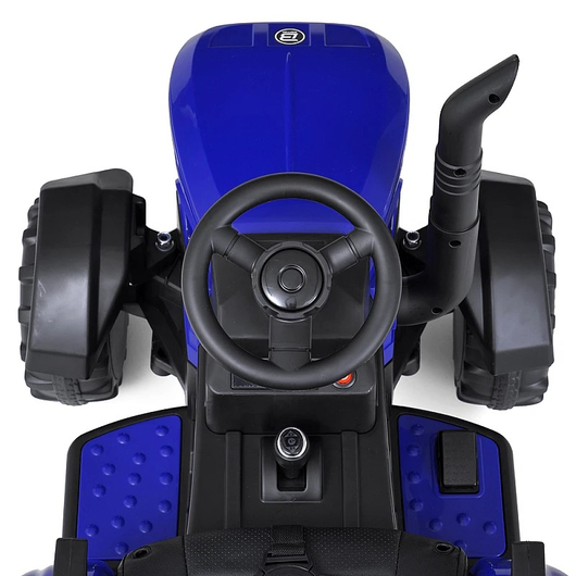 Дитячий електромобіль Bambi M 5852EBLR-4 трактор із причепом, зображення 9