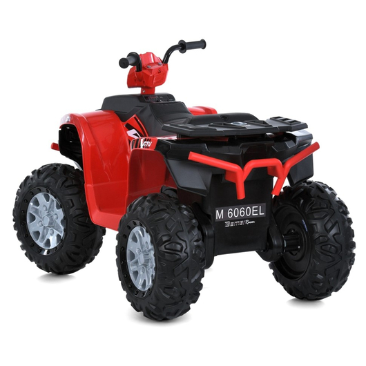 Красный Детский электроквадроцикл Bambi M 6060EL-3(24V), вид сзади