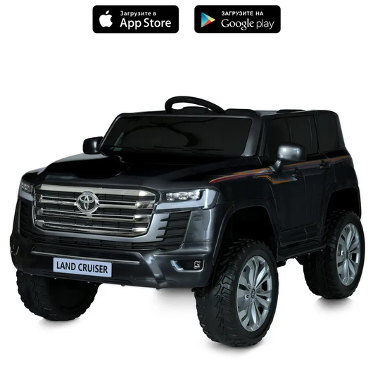 Дитячий електромобіль Джип Bambi M 6146EBLRS-2 Land Cruiser, зображення 2