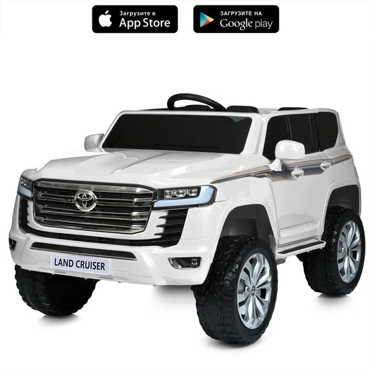 Детский электромобиль Джип Bambi M 6146EBLR-1 Land Cruiser, изображение 2