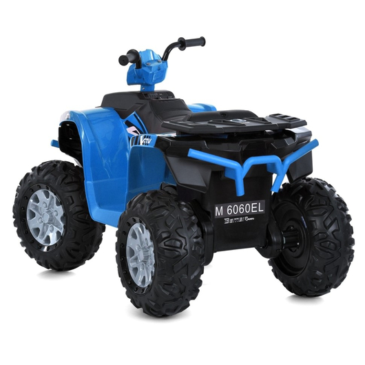 Синий Детский электроквадроцикл Bambi M 6060EL-4(24V), вид сзади