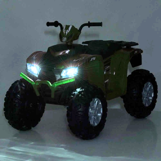 Зеленый Детский электроквадроцикл Bambi M 6060EL-5(24V), подсветка