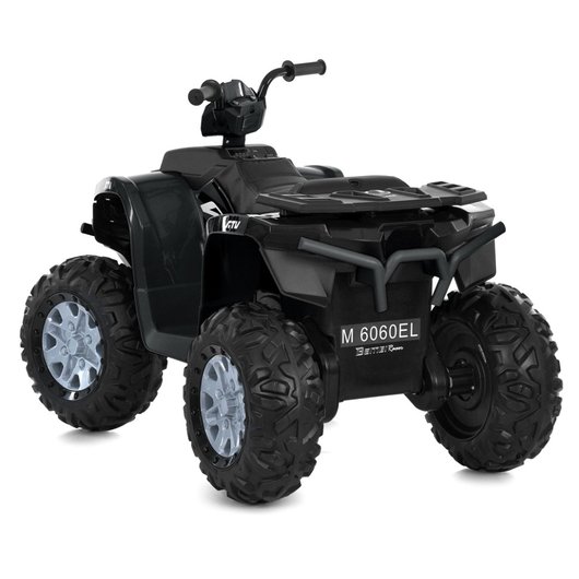 Черный Детский электроквадроцикл Bambi M 6060EL-2(24V), вид сзади