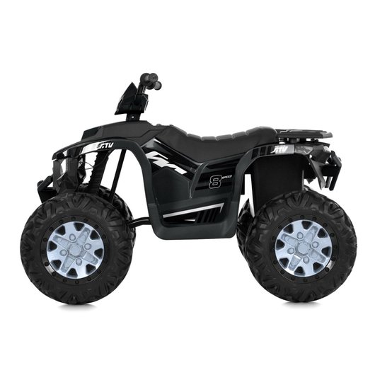 Черный Детский электроквадроцикл Bambi M 6060EL-2(24V), вид сбоку