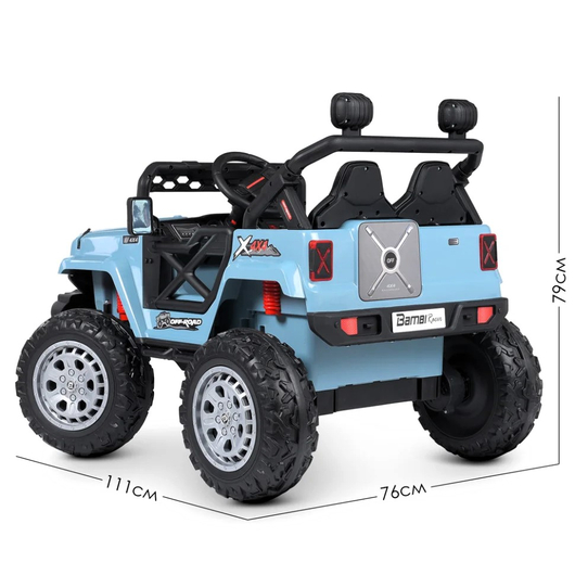 Дитячий електромобіль Джип Bambi M 4960EBLR-4(24V), зображення 4