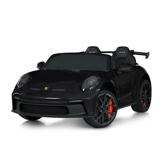 Дитячий електромобіль Bambi M 6111EBLRS-2(24V) чорний — вигляд три чверті
