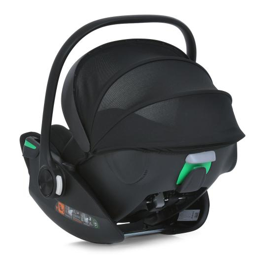 Автокресло El Camino i-FLOW ME 1198 Black, изображение 3