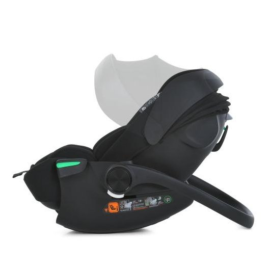 Автокресло El Camino i-FLOW ME 1198 Black, изображение 7