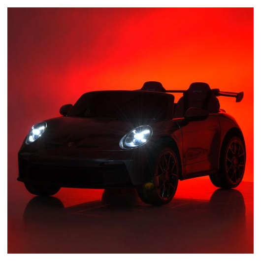 Світлодіодна підсвітка фар та корпусу чорного карта Bambi M 6111(MP4)EBLRS-2(24V)