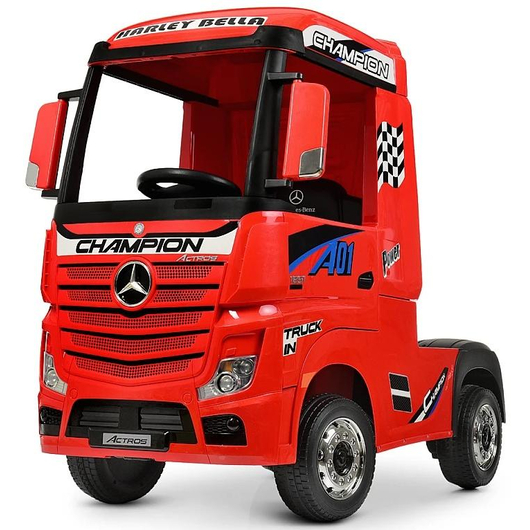 Детский электромобиль Грузовик (фура) Mercedes-Benz Actros M 4208EBLR-3