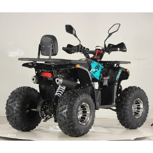 Квадроцикл Forte ATV125P Червоно-блакитний, зображення 5