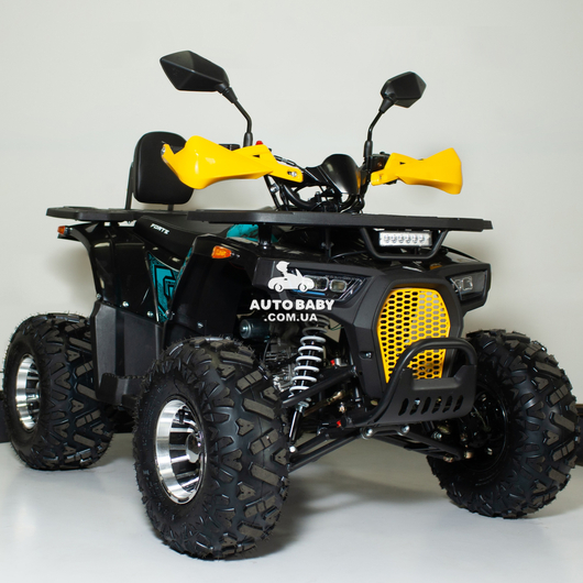 Квадроцикл Forte ATV125P Жовто-блакитний, зображення 15