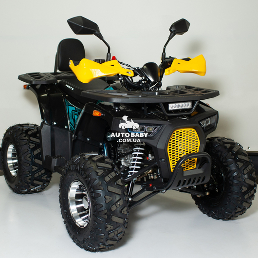 Квадроцикл Forte ATV125P Жовто-блакитний, зображення 10