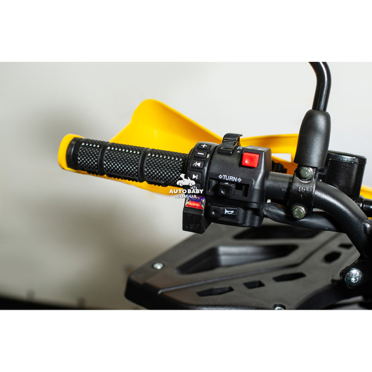 Квадроцикл Forte ATV125P Жовто-блакитний, зображення 11