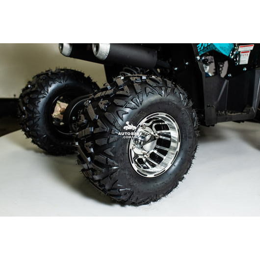 Квадроцикл Forte ATV125P Жовто-блакитний, зображення 12