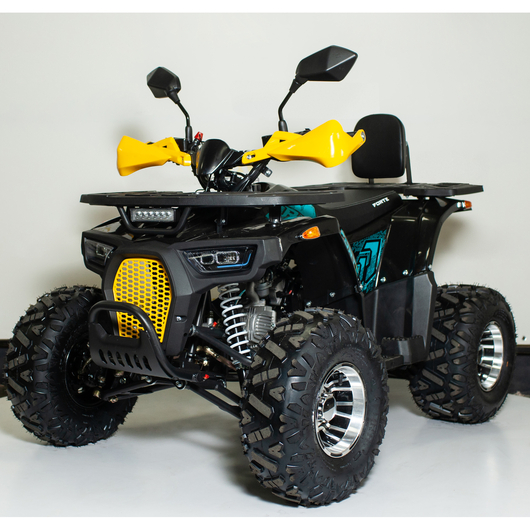 Квадроцикл Forte ATV125P Жовто-блакитний