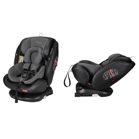 Автокрісло CARRELLO Asteroid CRL-12801/2 Magnet Gray 0+1/2/3 ISOFIX з поворотом /1/, зображення 2