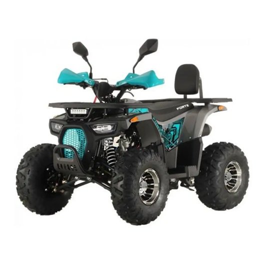 Квадроцикл Forte ATV125P Сіро-блакитний, зображення 2