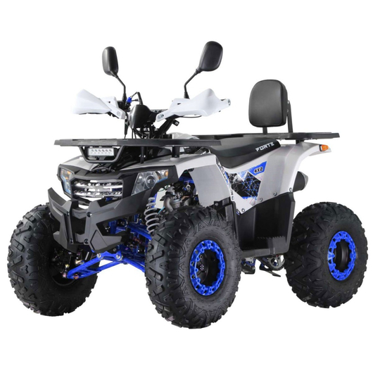 Квадроцикл Forte ATV125F Біло-синій, зображення 7