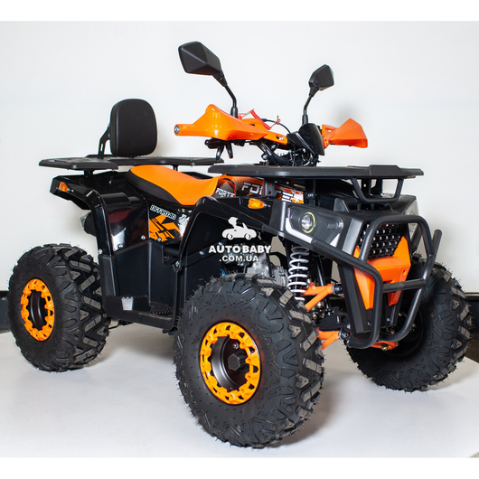 Квадроцикл Forte ATV125G Помаранчевий, зображення 6