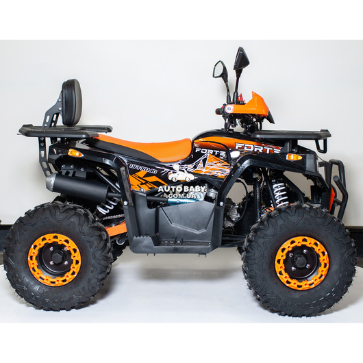 Квадроцикл Forte ATV125G Помаранчевий, зображення 3
