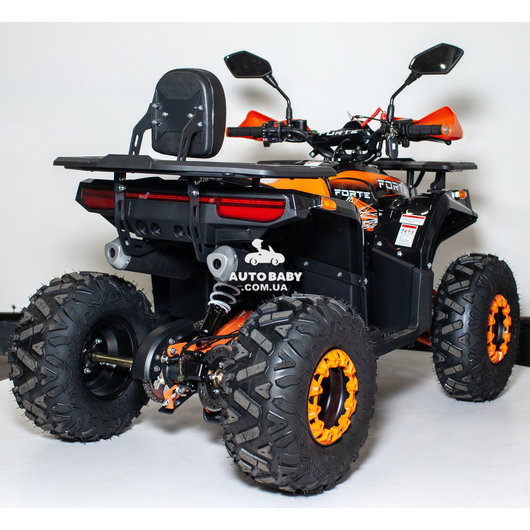 Квадроцикл Forte ATV125G Помаранчевий, зображення 7