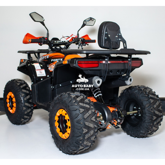 Квадроцикл Forte ATV125G Помаранчевий, зображення 11