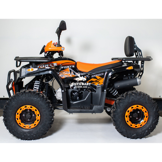 Квадроцикл Forte ATV125G Помаранчевий, зображення 5