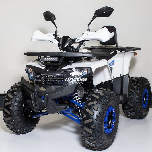 Квадроцикл Forte ATV125F Біло-синій, зображення 9