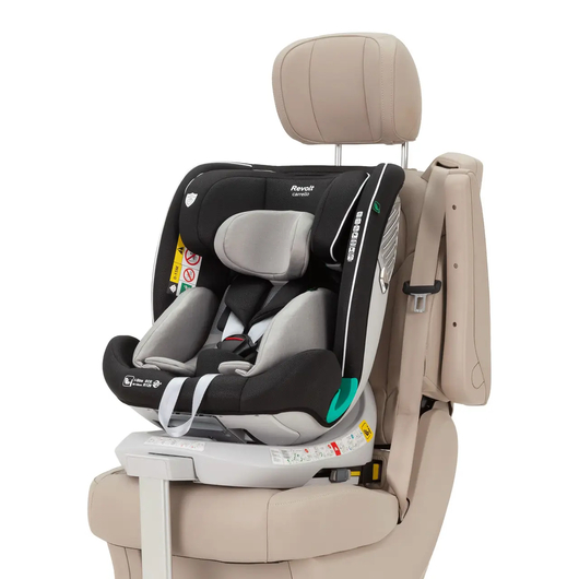 Автокрісло CARRELLO Revolt CRL-15805/1 Space Black i-Size 40-150см ISOFIX, поворот, опор.стійка /1/, зображення 2