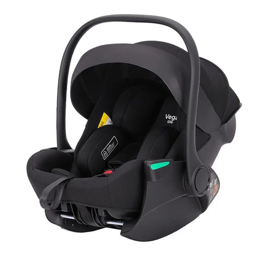 Автокрісло+база CARRELLO Vega lite CRL-13808/2 Absolute Black i-Size 40-87см ISOFIX з обертанням /1/, зображення 2